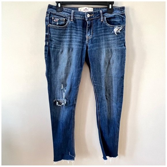 Hollister Denim - Hollister Distressed Raw Hem Jeans Size 29
